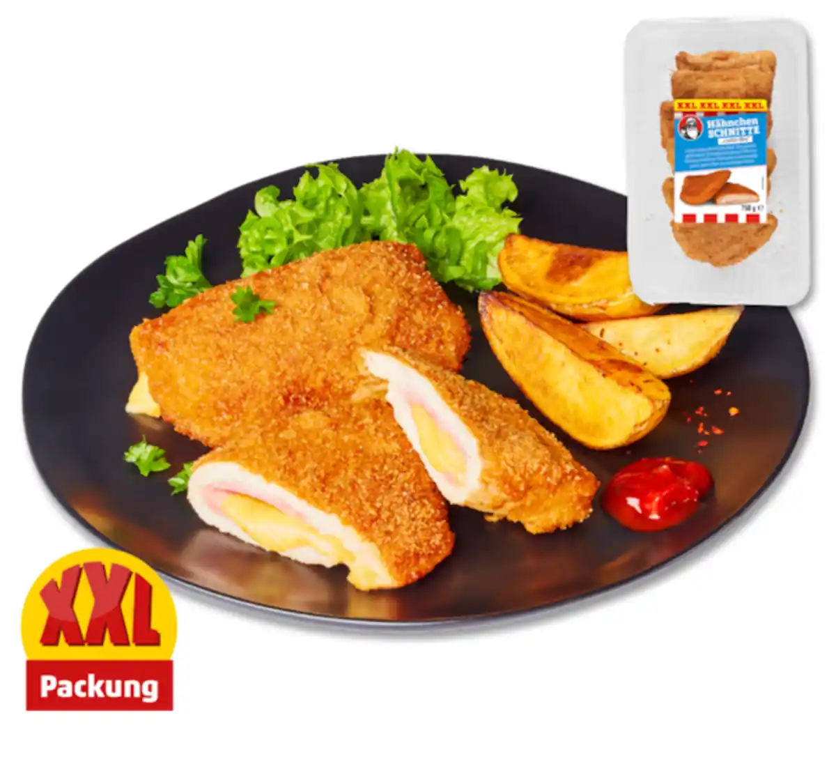 Bild 1 von Frische Hähnchenschnitten Cordon-Bleu*