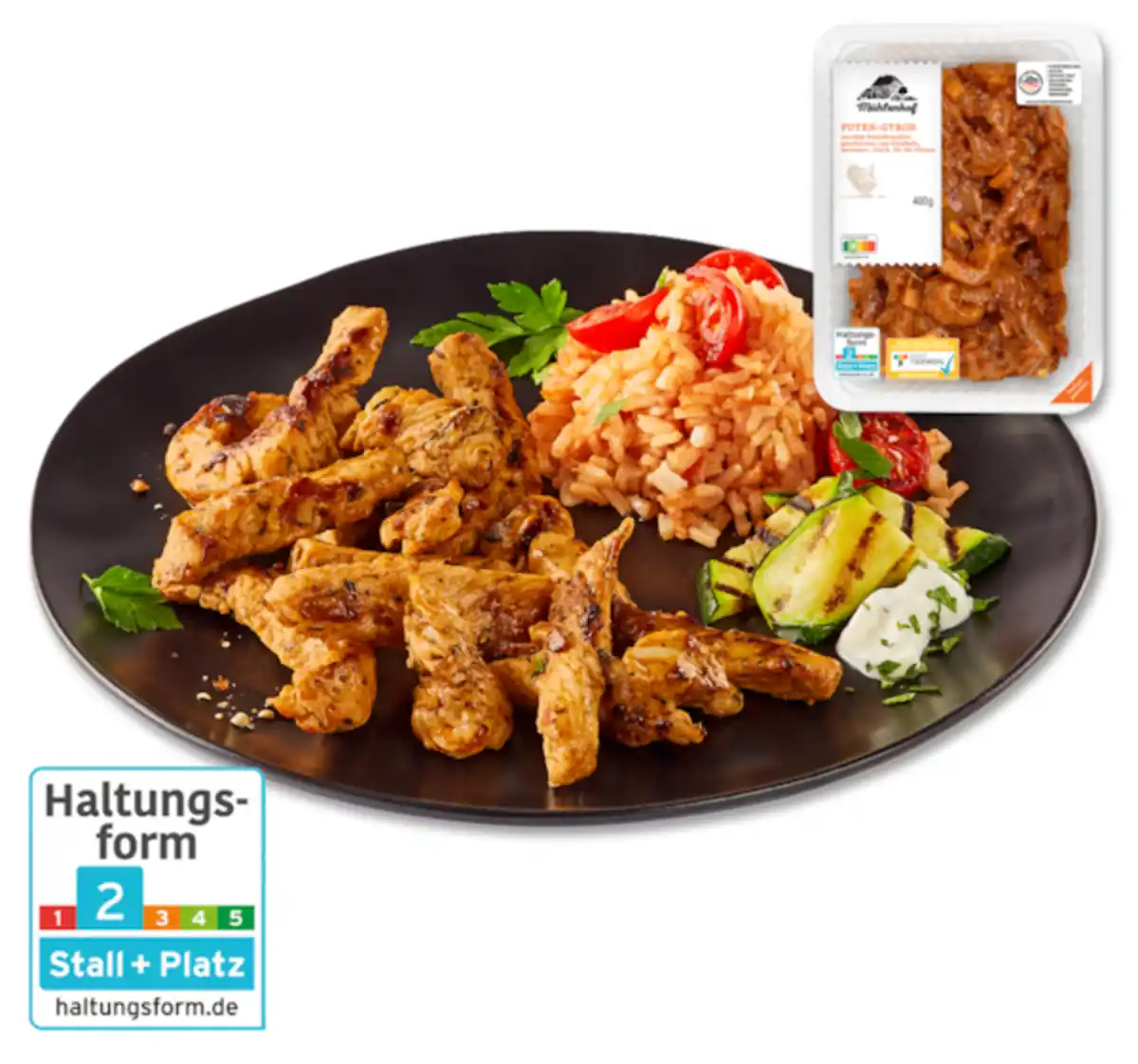 Bild 1 von MÜHLENHOF Frisches Puten-Gyros*