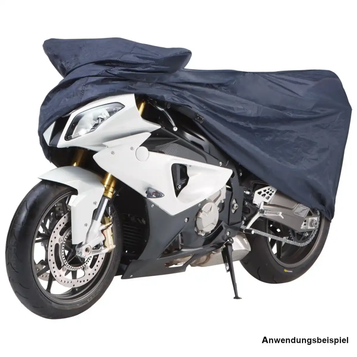 Bild 1 von Motorradabdeckung Gr. M UV-beständig aus Polyethan in der Farbe blau