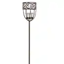 Bild 1 von Metall-Gartenstecker Kelch 10x99cm Rostbraun