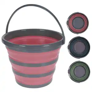 Eimer 10 Liter faltbar aus Kunststoff