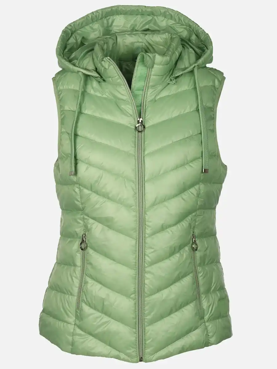 Bild 1 von Damen Weste mit Kapuze Grün