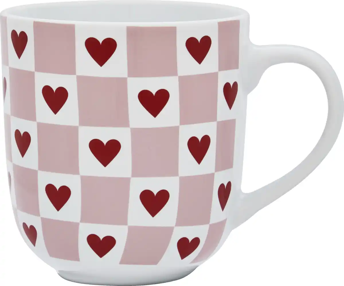 Bild 2 von IDEENWELT XXL TASSE Herzen/BLUMEN 500 ML