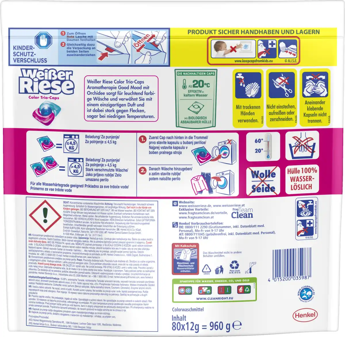 Bild 2 von Weißer Riese Color Trio-Caps Aromatherapie Orchidee 80WL, 80 WL