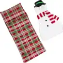 Bild 1 von IDEENWELT Weihnachtself-Zubehör Schneemannkostüm mit Schlafsack