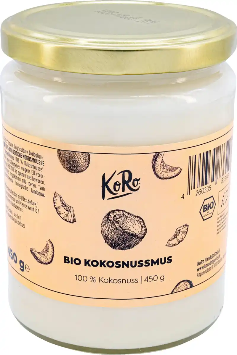 Bild 1 von KoRo Bio Kokosnussmus, 450 g