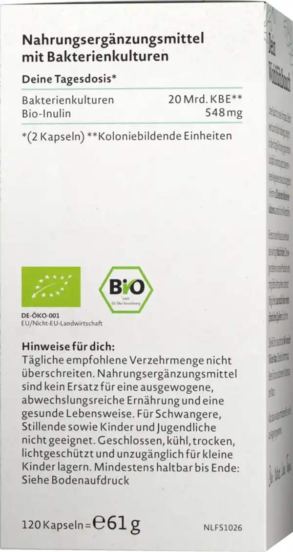 Bild 4 von Nature Love Probiona Kulturen Komplex Kapseln