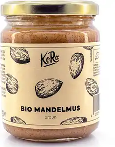 KoRo Bio Braunes Mandelmus, 250 g