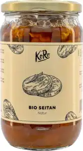 KoRo Bio Seitan Natur, pflanzlicher Fleischersatz, hoher Proteingehalt, 400 g