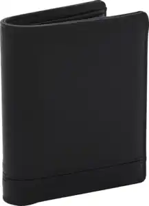 IDEENWELT Geldbörse in Lederoptik mit RFID Schutz schwarz