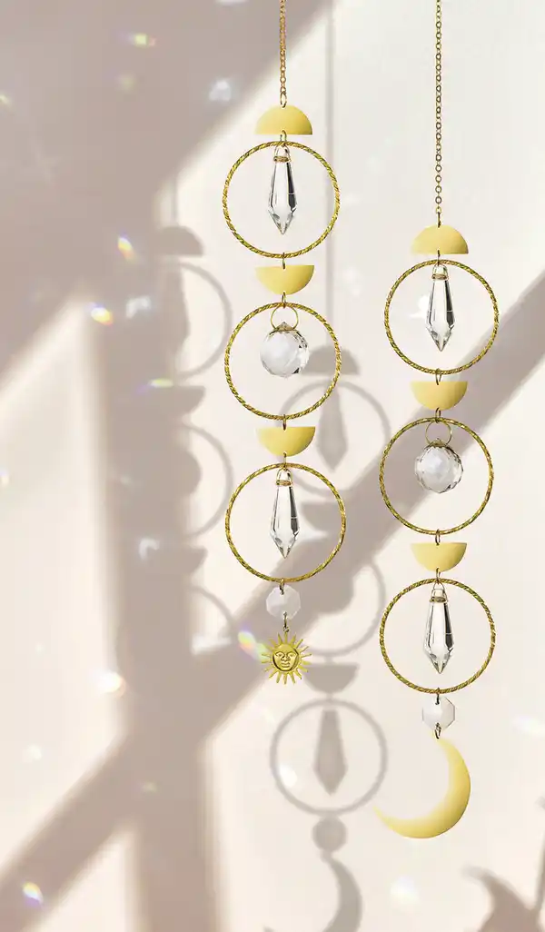 Bild 4 von IDEENWELT 2er Set Sonnenfänger Gold