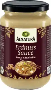 Alnatura Bio Erdnuss Sauce, 325 ml