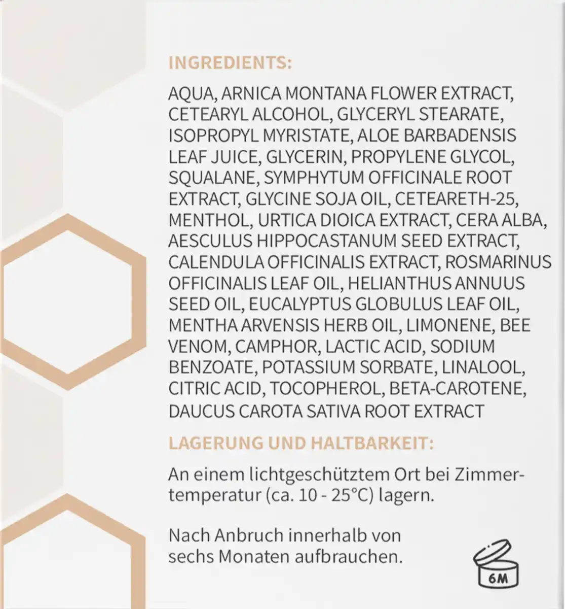 Bild 3 von bedrop Bee Cream Bienengiftsalbe, 100 g