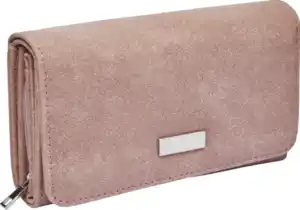 IDEENWELT Velours-Geldbörse