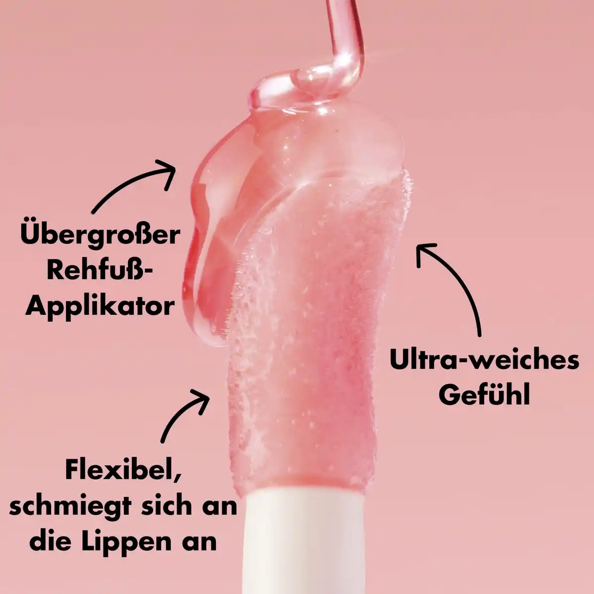 Bild 3 von e.l.f. Cosmetics Glow Reviver Lip Oil Pink Quartz, 7,6 ml