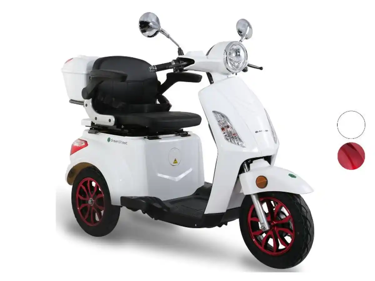 Bild 1 von GreenStreet GreenStreet Elektromobil »E-Mover«, 20 km/h, 25km/h, 50 km Reichweite, mit Topcase