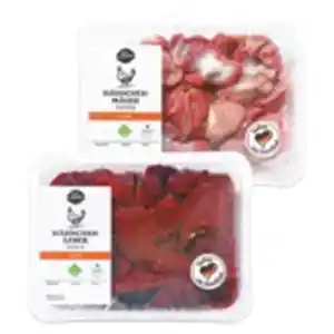 Meine Fleischerei Frische Hähnchenleber oder Hähnchenmägen