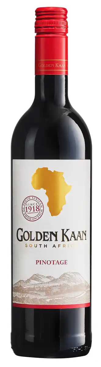 Bild 1 von Golden Kaan Rotwein Pinotage trocken Südafrika 1 x 0,75 L