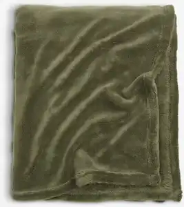Fleecedecke DRAGEHODE 140x200 olivgrün