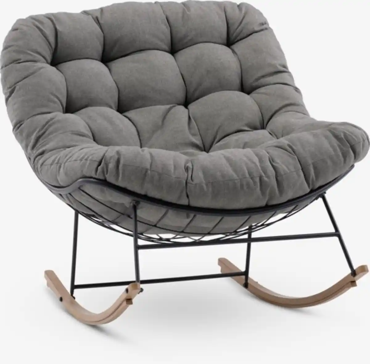 Bild 1 von Outdoor Schaukelstuhl JUNGLEDAL schwarz