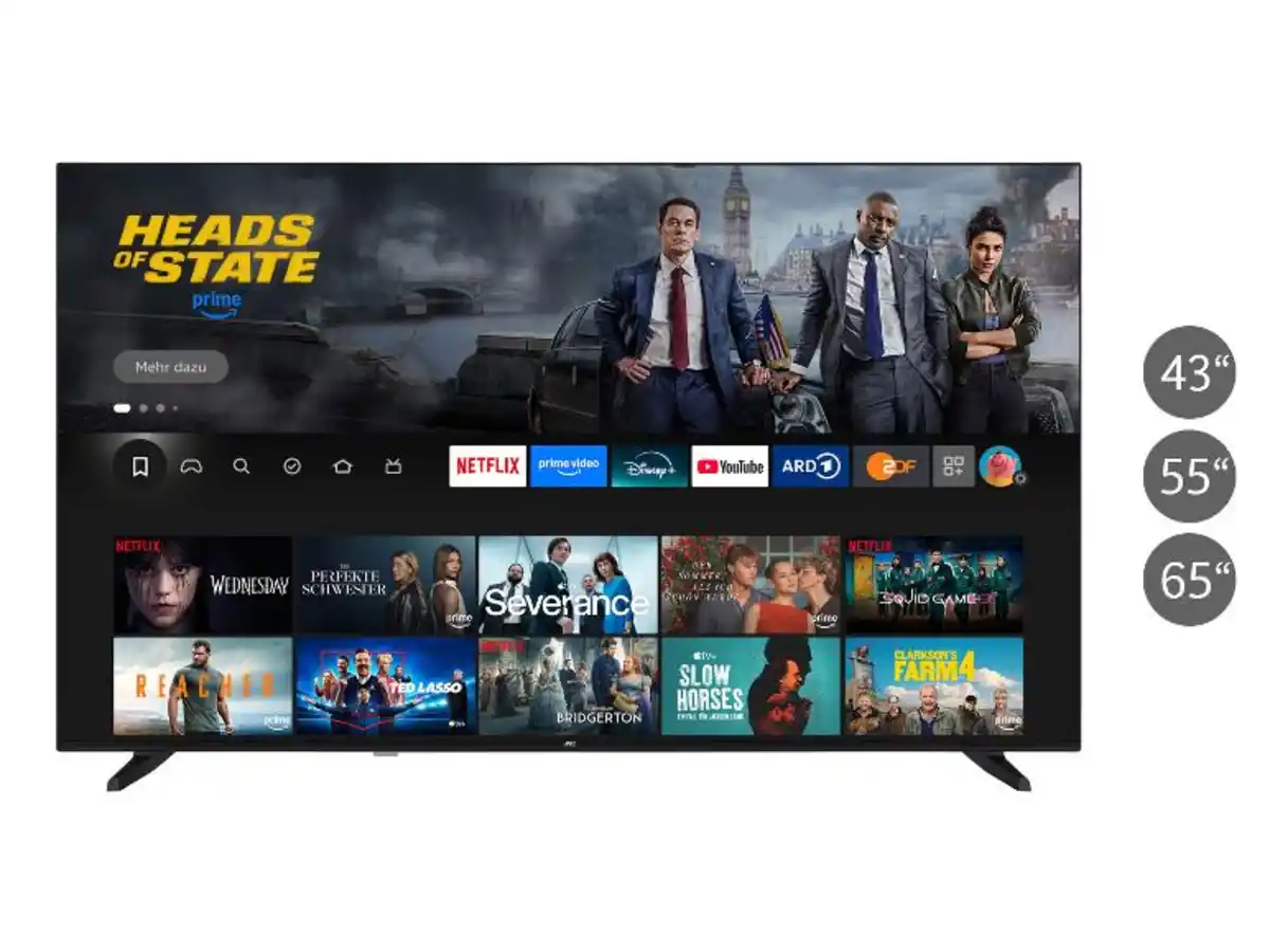 Bild 1 von JVC Fernseher »LT-VRQ3555« Fire TV 4K QLED Smart TV Dolby Vision HDR Dolby Atmos Alexa Built-In Triple-Tuner