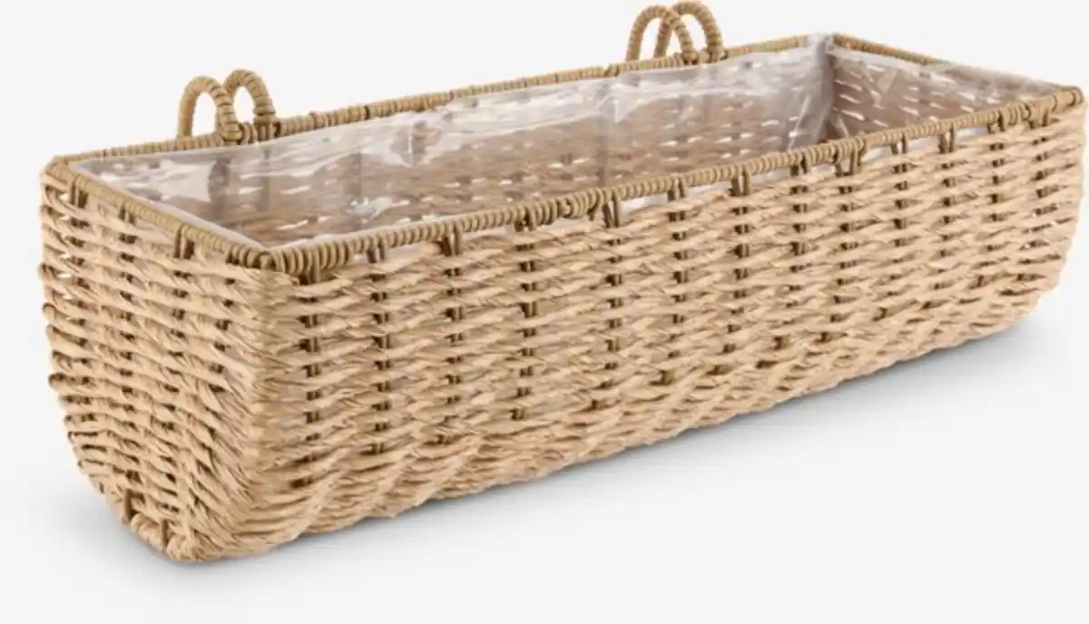 Bild 1 von Balkonkasten KUBB B18xL50xH16 natur