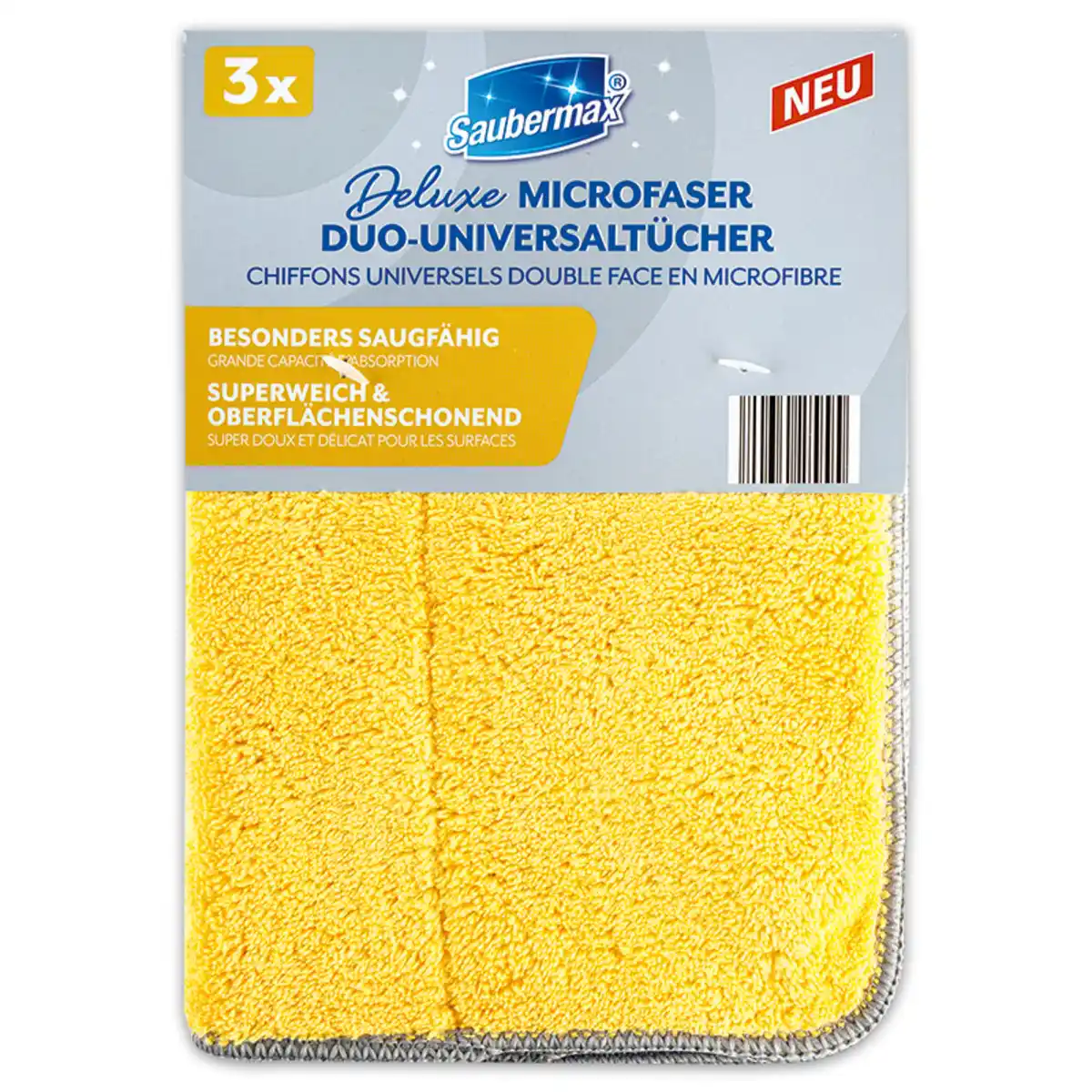 Bild 4 von Saubermax Deluxe Microfaser Duo-Universaltücher