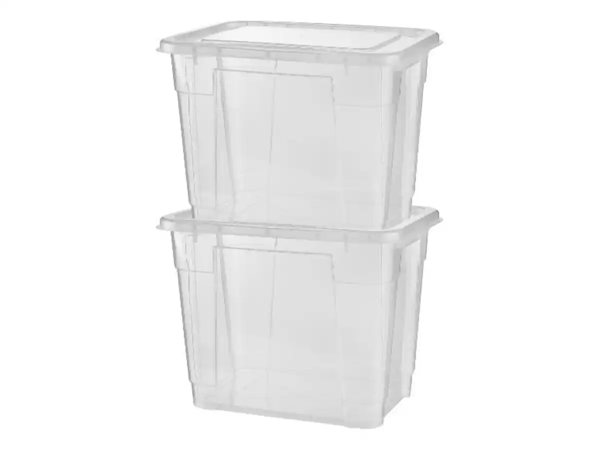 Bild 1 von W5 Boxen 20 l mit Deckel, 2er Set