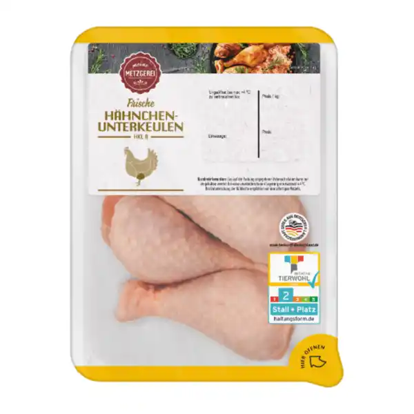 Bild 2 von MEINE METZGEREI Hähnchen-Unterkeulen 600g