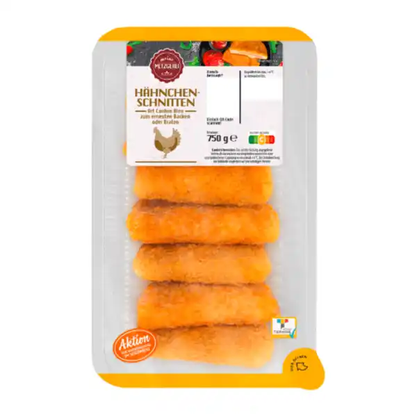 Bild 2 von MEINE METZGEREI Hähnchen-Schnitten „Cordon-bleu-Art“ 750g