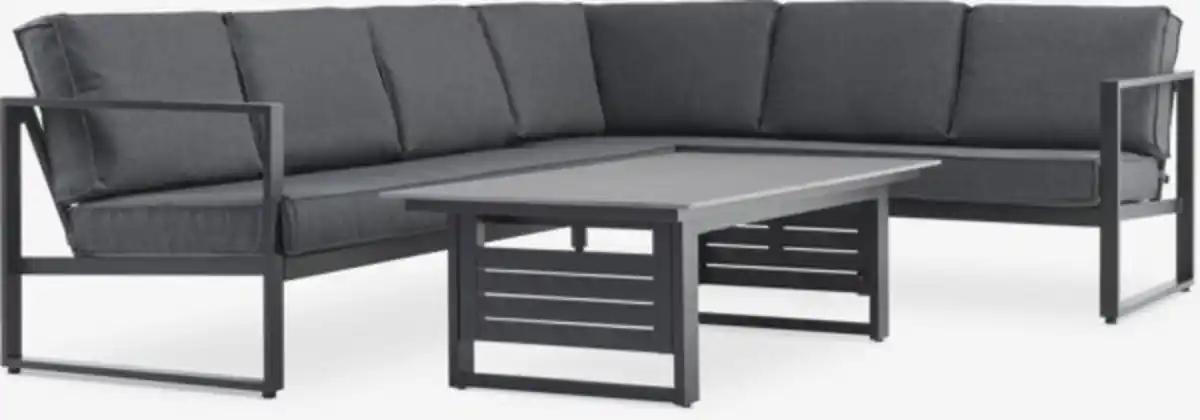 Bild 1 von Lounge-Set VONGE 6 Pers. schwarz