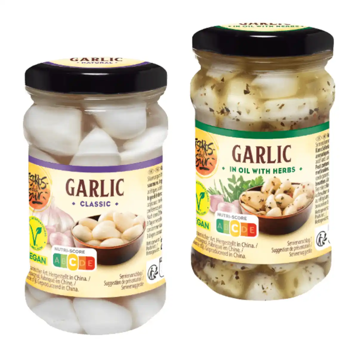 Bild 1 von TESOROS DEL SUR Eingelegter Knoblauch 314ml