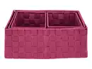 Bild 3 von LIVARNO home Hängeregal / Aufbewahrungskörbe (Aufbewahrungskörbe 4er Set, Pink)""