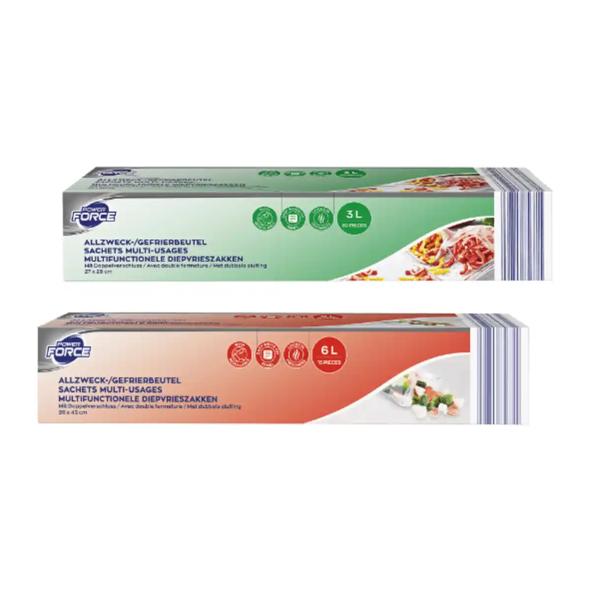 Bild 1 von POWER FORCE Frischhaltebeutel