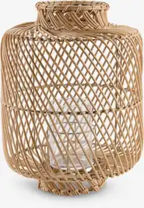 Laterne REGNBUE Ø32xH43cm natur