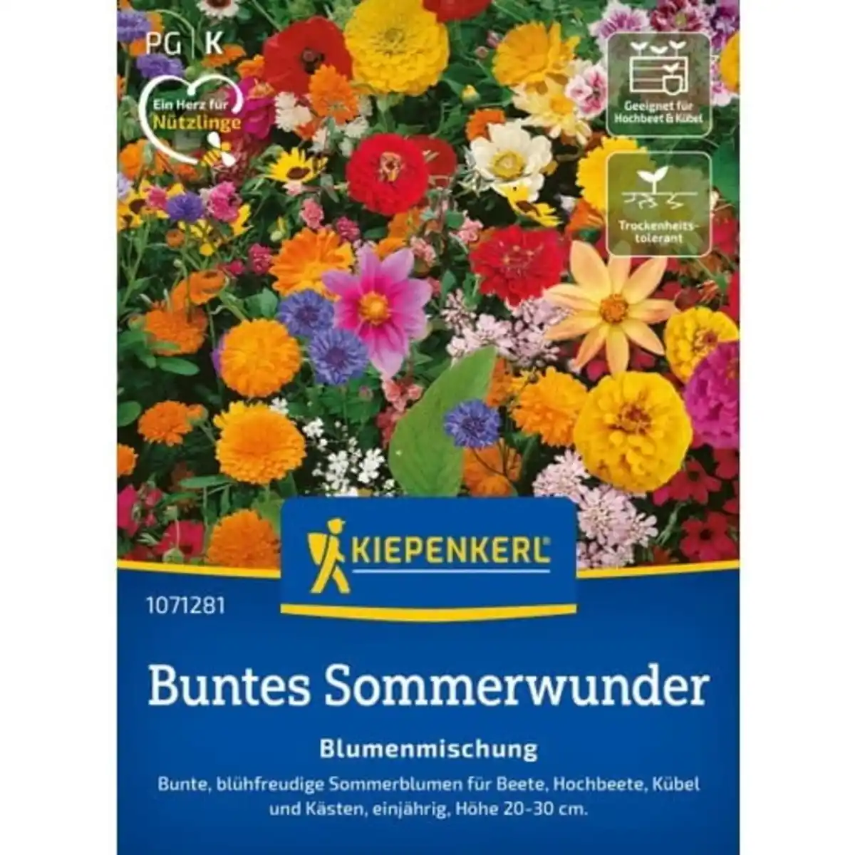 Bild 1 von Kiepenkerl Blumensamen Buntes Sommerwunder für ca. 1 - 2 m²