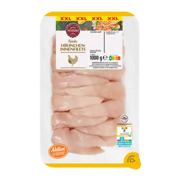 Bild 2 von MEINE METZGEREI Hähnchen-Innenfilets XXL 1kg