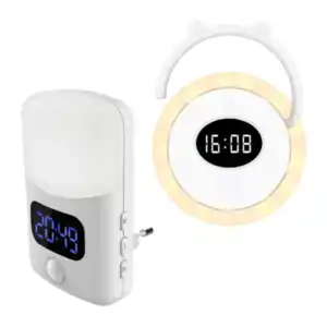 CASALUX LED-Leuchte mit Zeitanzeige