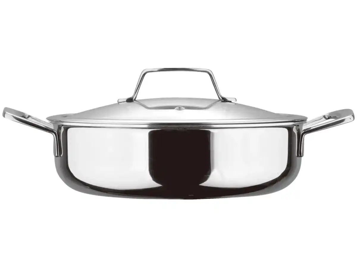 Bild 1 von Masterpro Edelstahl-Servierpfanne mit Deckel