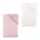 Bild 1 von NOVITESSE Supersoft-Spannbetttuch, ca. 180–200 x 200 cm