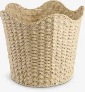 Korb BREKKE Ø41xH35cm off-white