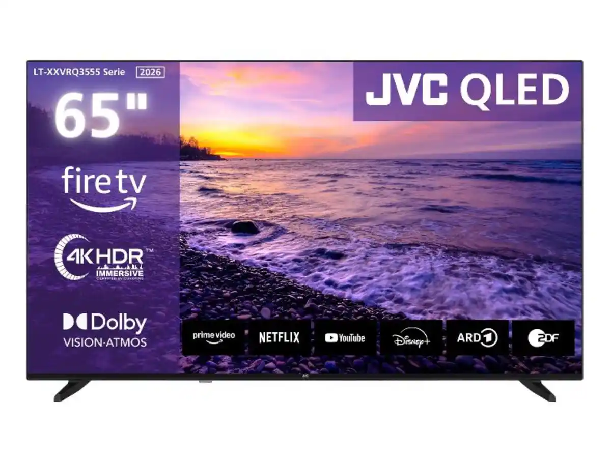 Bild 2 von JVC Fernseher »LT-VRQ3555« Fire TV 4K QLED Smart TV Dolby Vision HDR Dolby Atmos Alexa Built-In Triple-Tuner