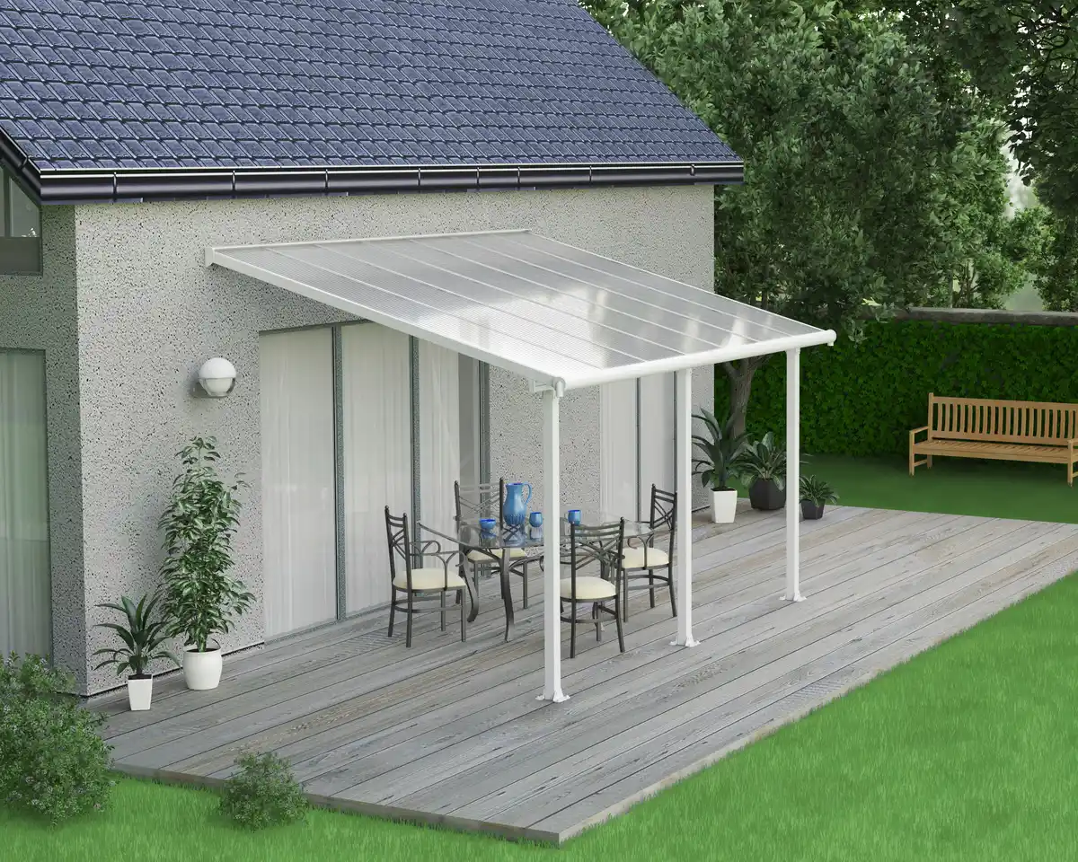 Bild 1 von Canopia Terrassenüberdachung Olympia 3x4.2 weiß