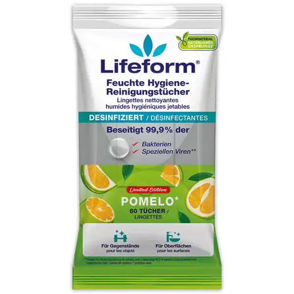 Bild 3 von Saubermax/Lifeform Feuchte Boden-/ Reinigungstücher