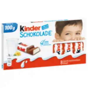 Kinder Schokolade oder Yogurette