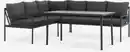 Bild 1 von Lounge-Set STROEMSTAD 6 Pers. schwarz