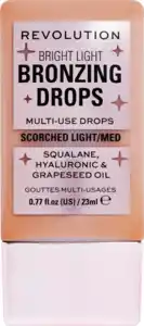 REVOLUTION Bronzing Drops Bright Light Scorched Light/Medium, 23 ml