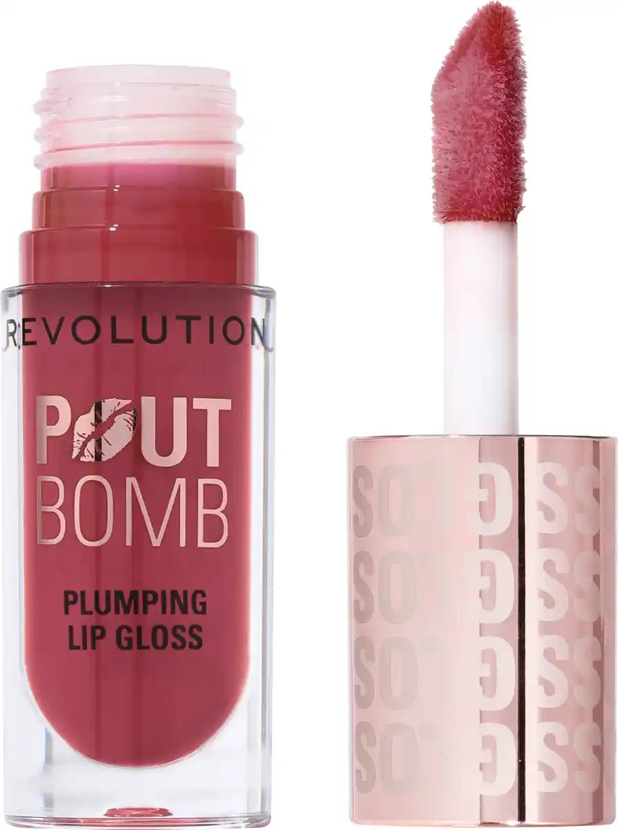 Bild 1 von REVOLUTION Lipgloss Pout Bomb, Wild Pink, 4,6 ml