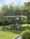 Bild 1 von Pergola HJORTEMOSE B3xL3xH2.3m grau