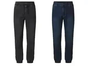 esmara Men Herren Denim-Joggers, Slim Fit, normale Leibhöhe